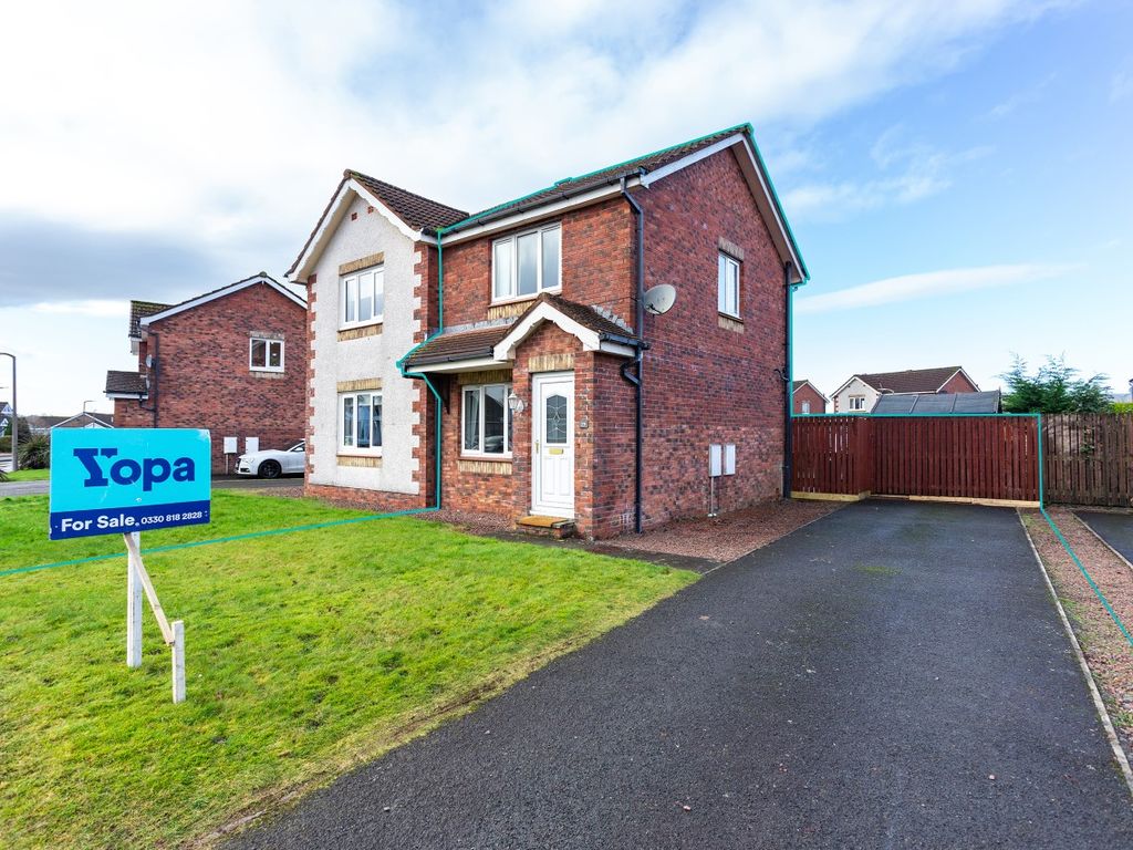 2 bed semidetached house for sale in Anson Avenue, Heathhall, Dumfries