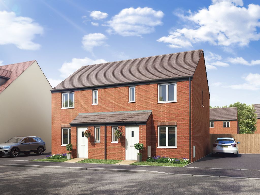 New home, 3 bed semidetached house for sale in "The Hanbury" at
