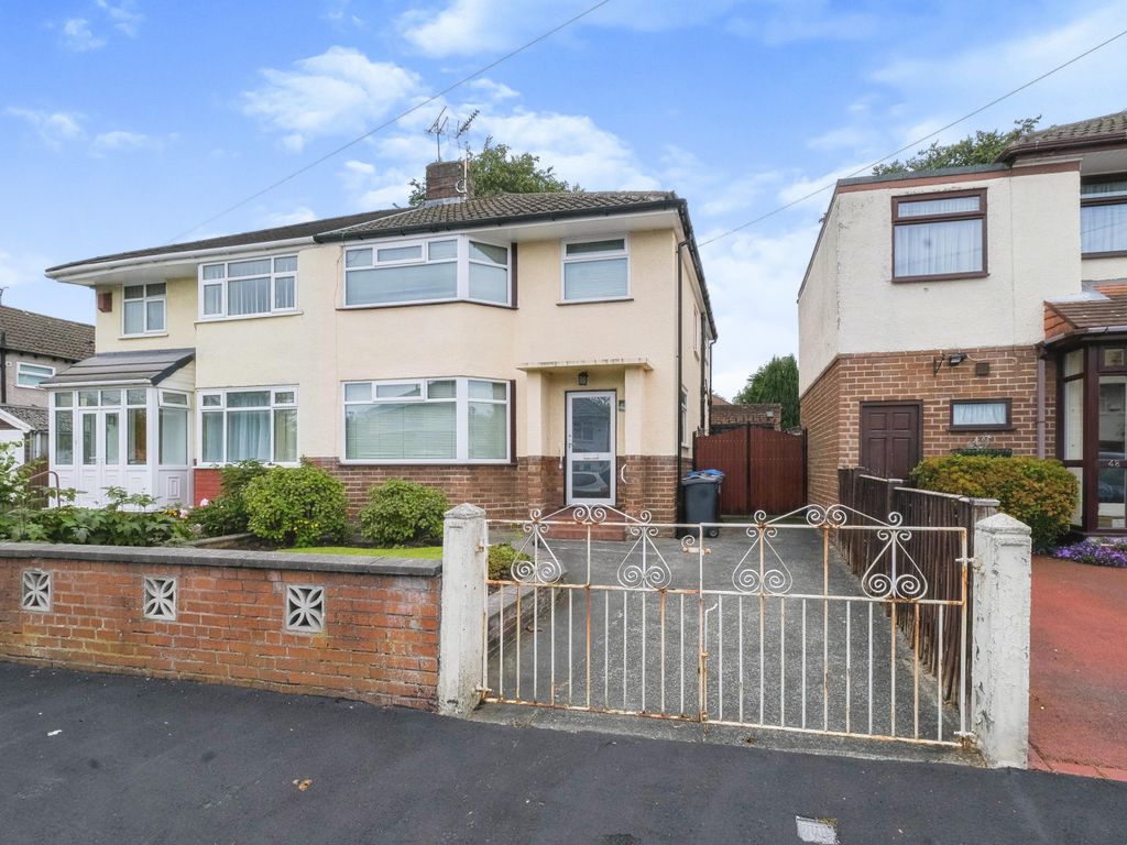 3 bed semidetached house for sale in Lawton Road, Huyton, Liverpool