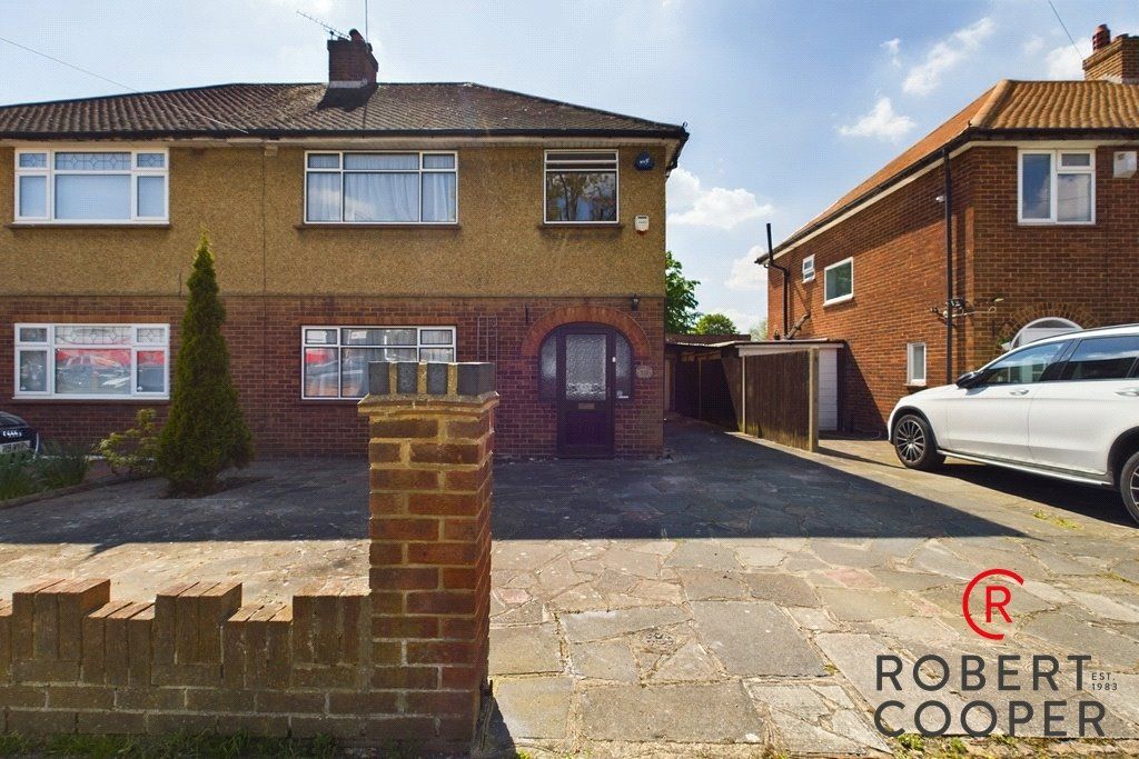 3 bed semidetached house for sale in Field End Road, Ruislip HA4, £