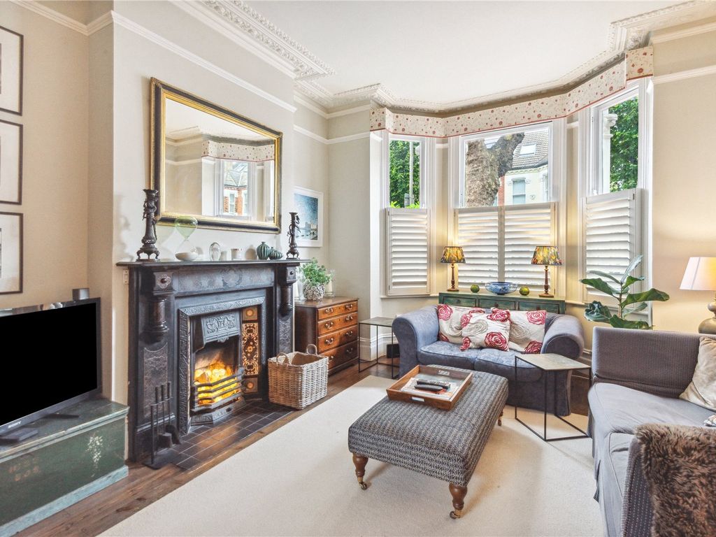 4 bed terraced house for sale in Melody Road, London SW18, £1,750,000