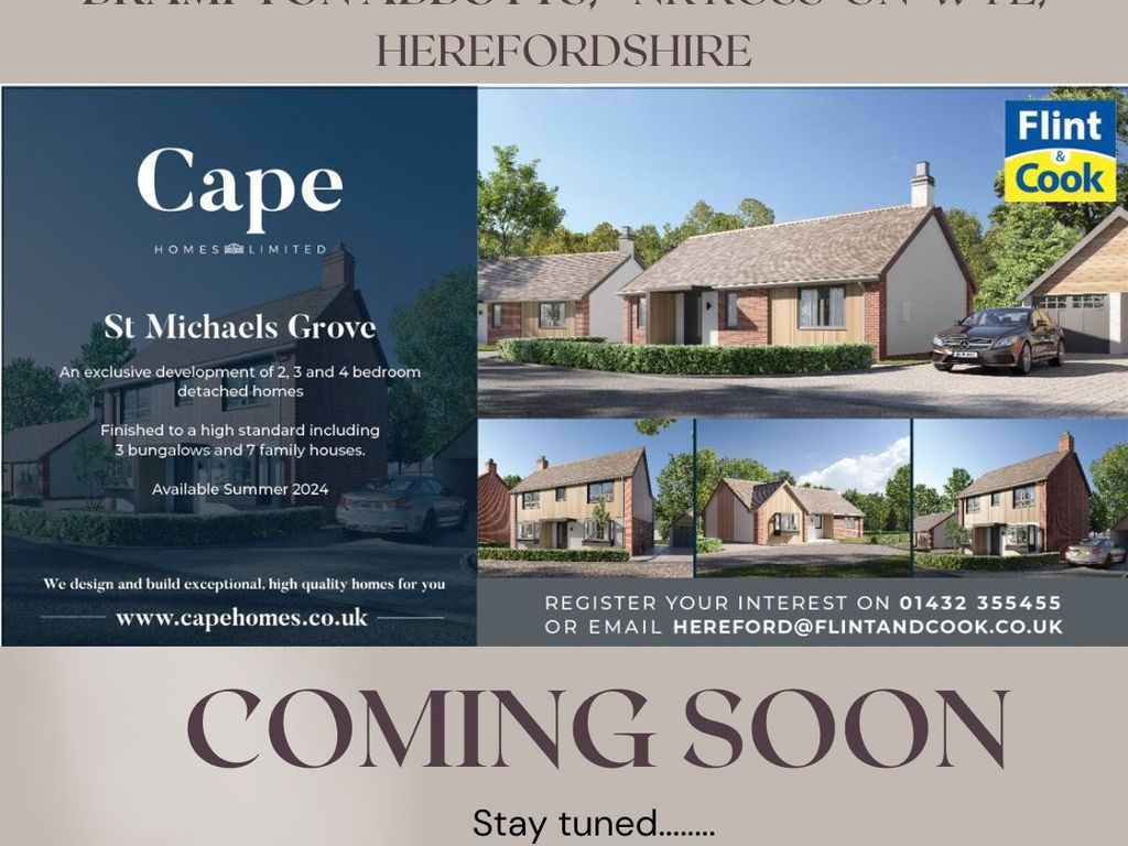 New home, 4 bed detached house for sale in St Michaels Grove, Brampton