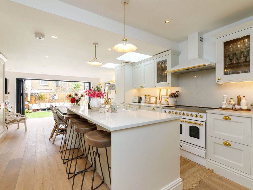 5 bed terraced house for sale in Kingsley Road, Wimbledon, London SW19