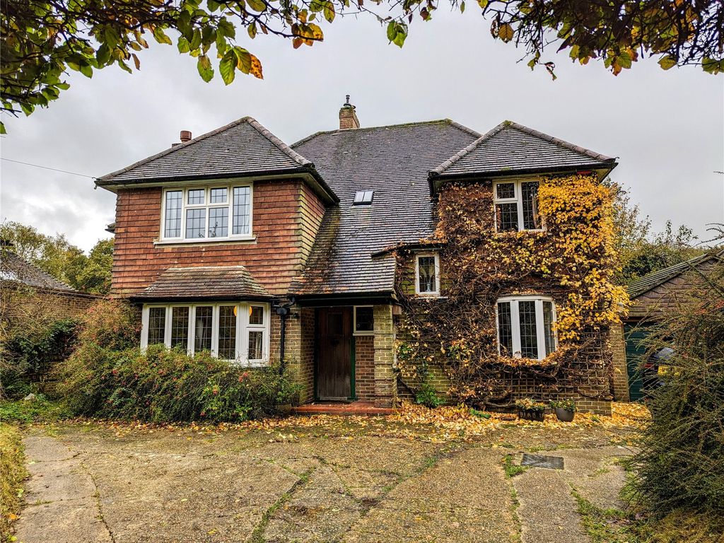 5 bed detached house for sale in Rabies Heath Road, Bletchingley RH1, £