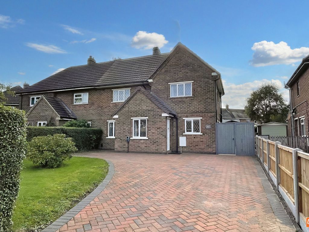 3 bed semidetached house for sale in Hall Lane, Whitwick LE67, £