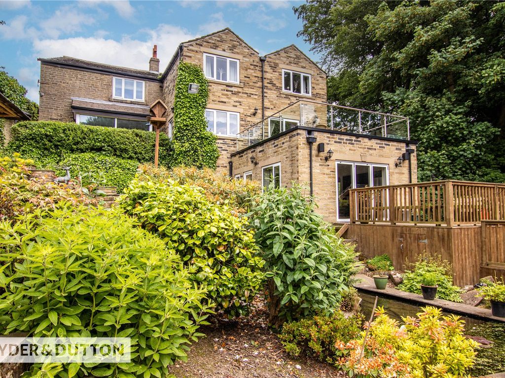5 bed detached house for sale in Shelf Moor Road, Halifax, West
