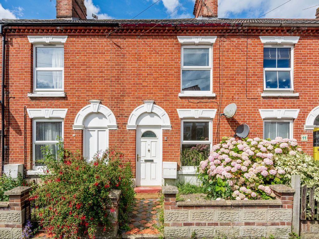 3 bed terraced house for sale in Norman Road, Norwich NR3, £180,000