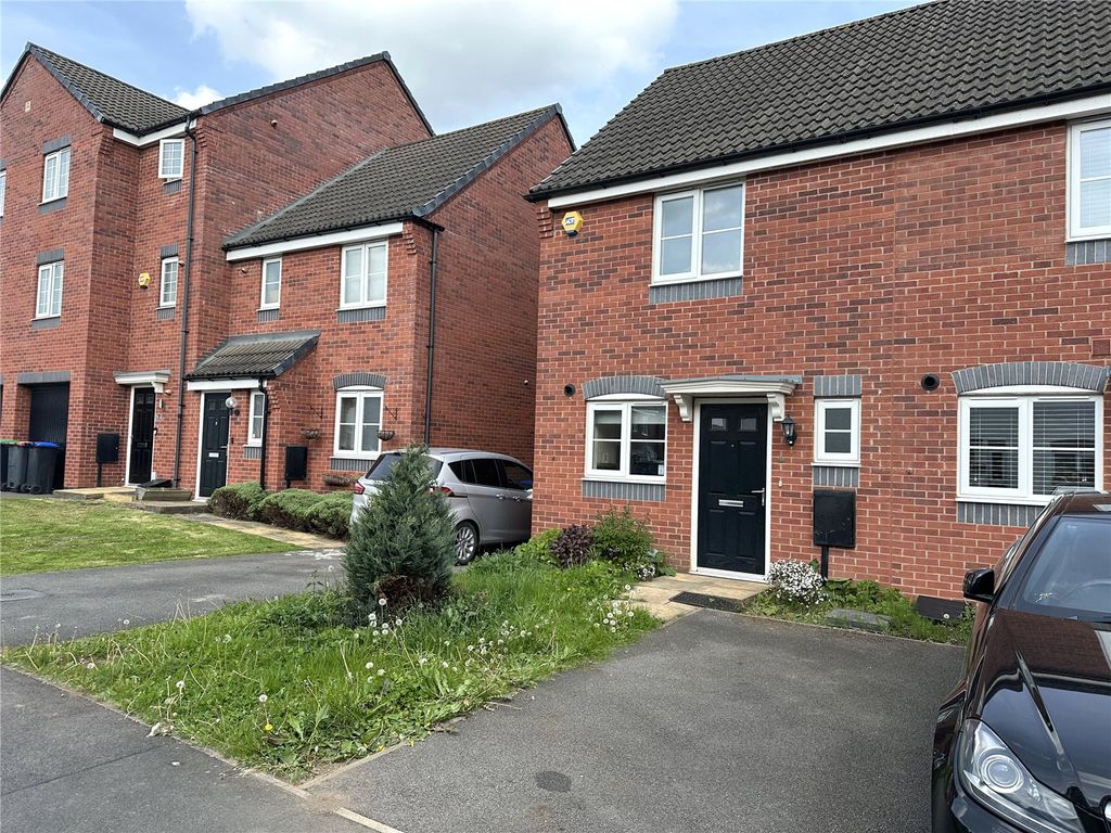 2 bed terraced house for sale in Meryton Grove, KirkbyInAshfield
