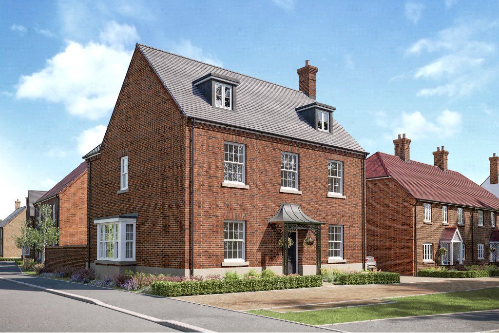 New home, 5 bed detached house for sale in Hoe Lane, North Baddesley