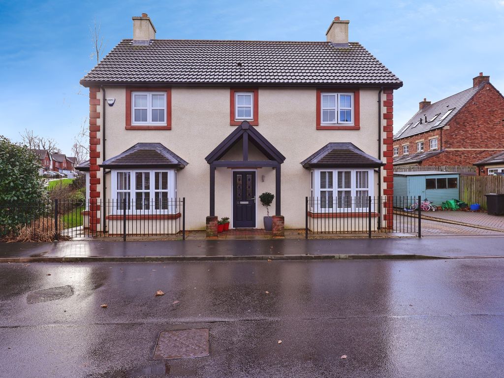 4 bed detached house for sale in Goodwood Drive, Carlisle CA2, £335,000
