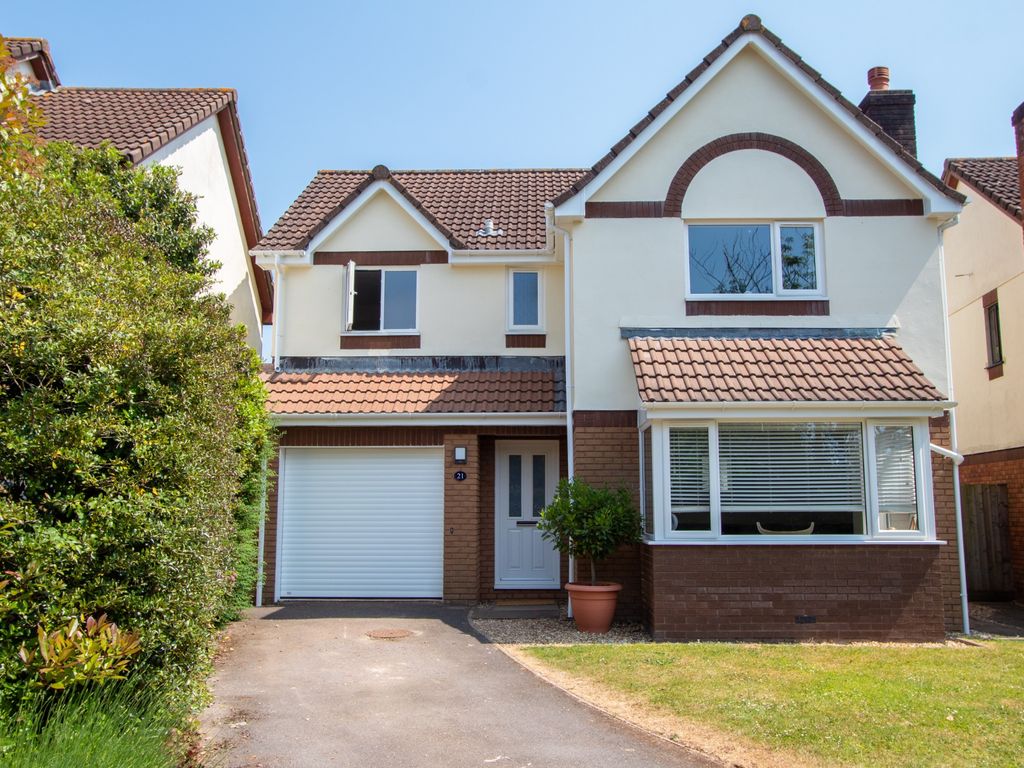 4 bed detached house for sale in The Burlands, Feniton, Honiton EX14, £