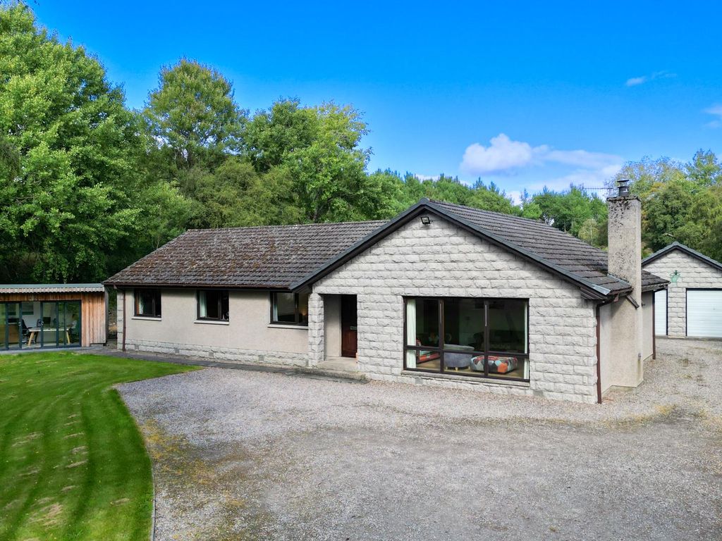 4 bed detached bungalow for sale in GrantownOnSpey PH26, £385,000