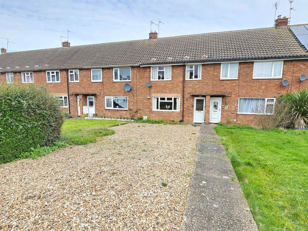3 bed terraced house for sale in Rhodes Avenue, Sleaford NG34, £130,000