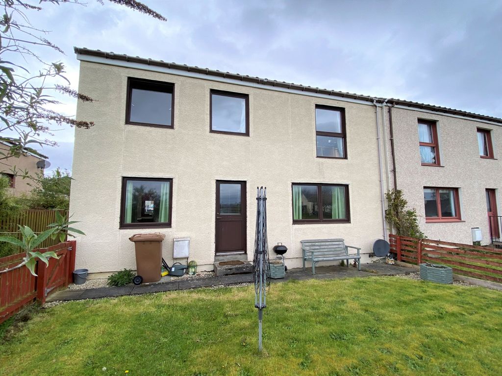 3 bed end terrace house for sale in Teandallon Place, Evanton, Dingwall