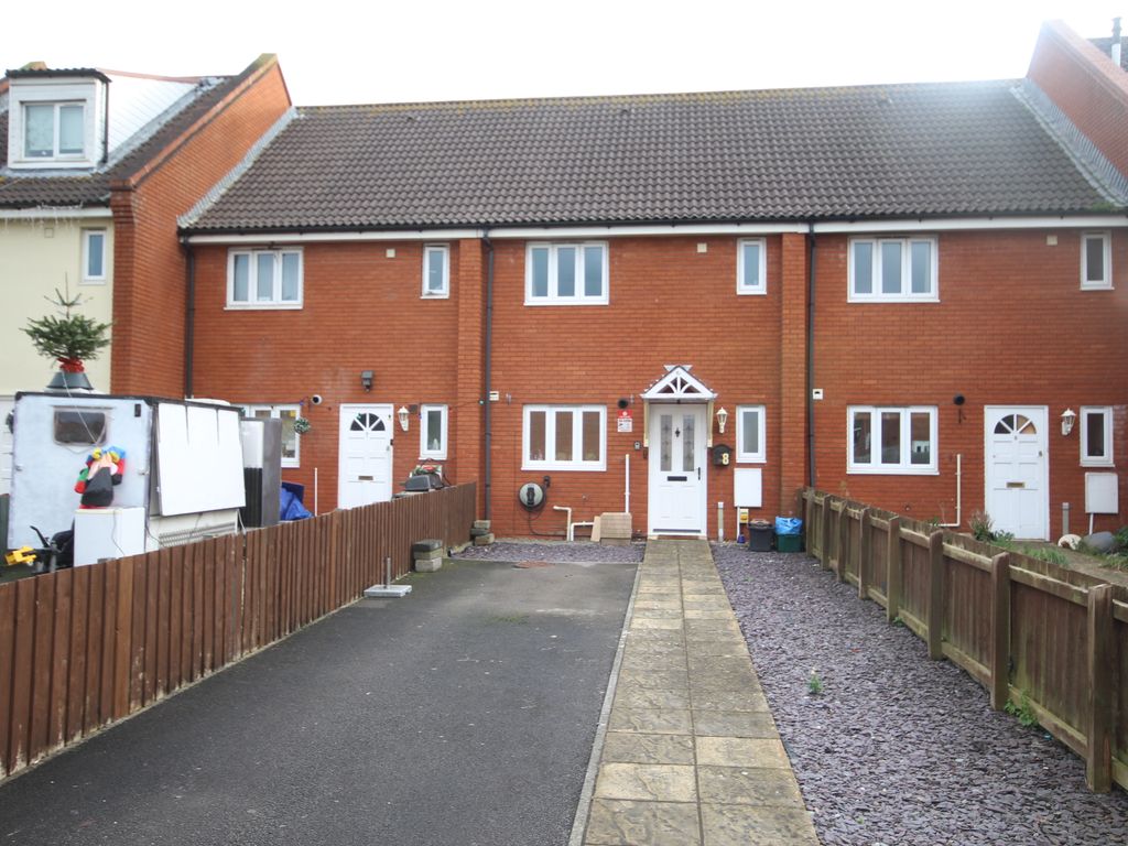 3 bed terraced house for sale in Bower Fields, Bridgwater TA6, £215,000