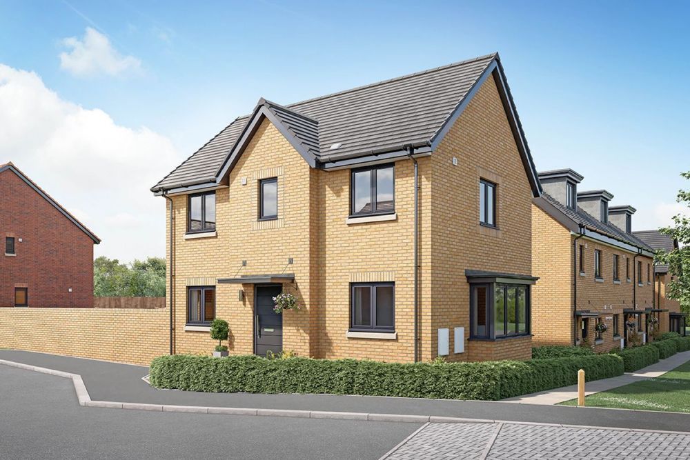 New home, 3 bed property for sale in "The Chesham " at Elmswell Road