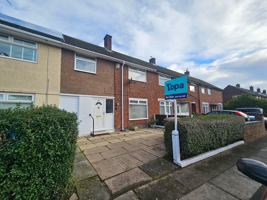 3 bed terraced house for sale in Honey Hall Road, Halewood, Liverpool