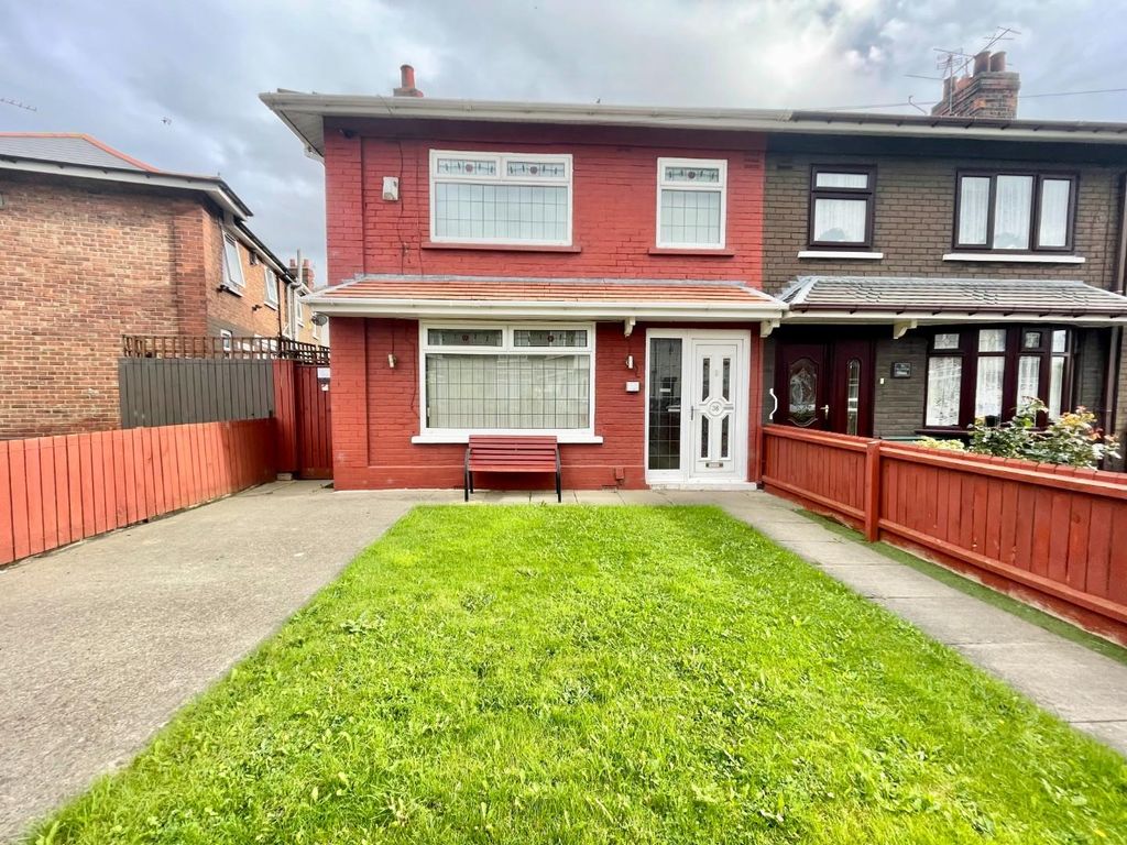 3 bed terraced house for sale in Pallister Avenue, Middlesbrough TS3, £