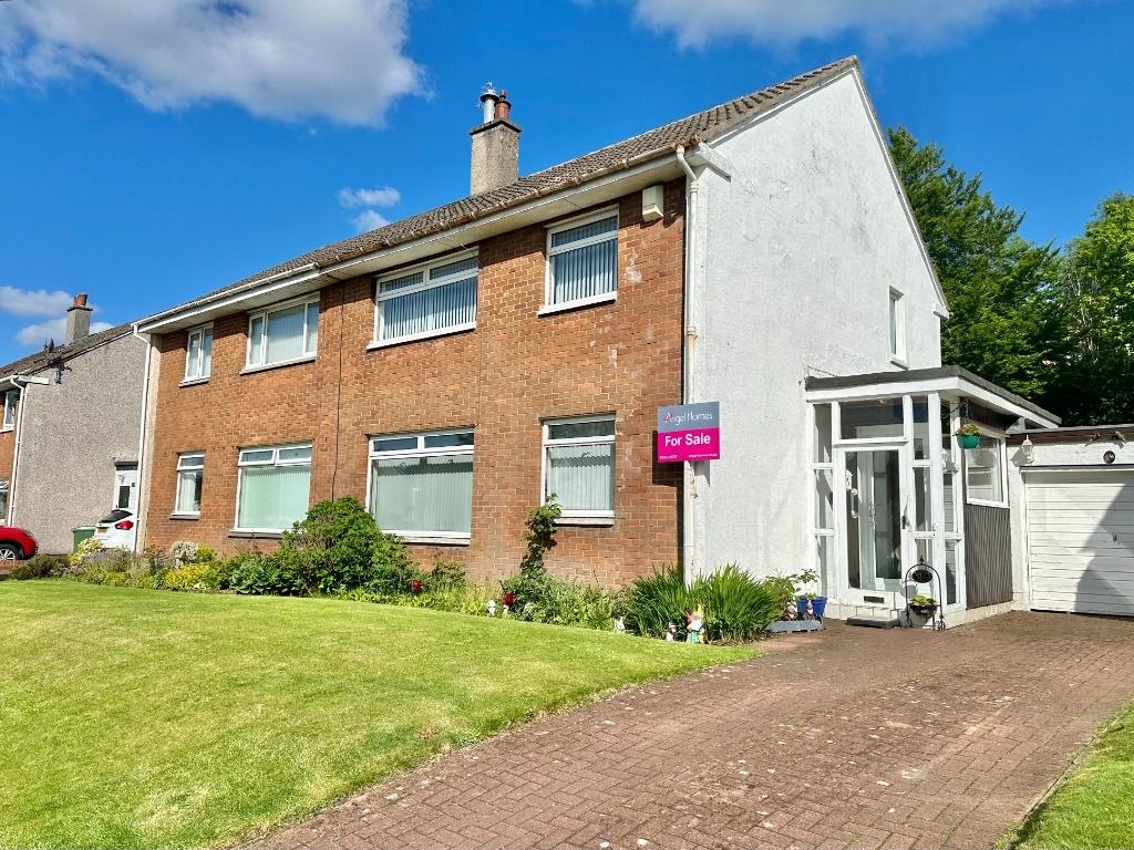 3 bed semidetached house for sale in Somerville Drive, The Murray, East Kilbride G75, £160,000