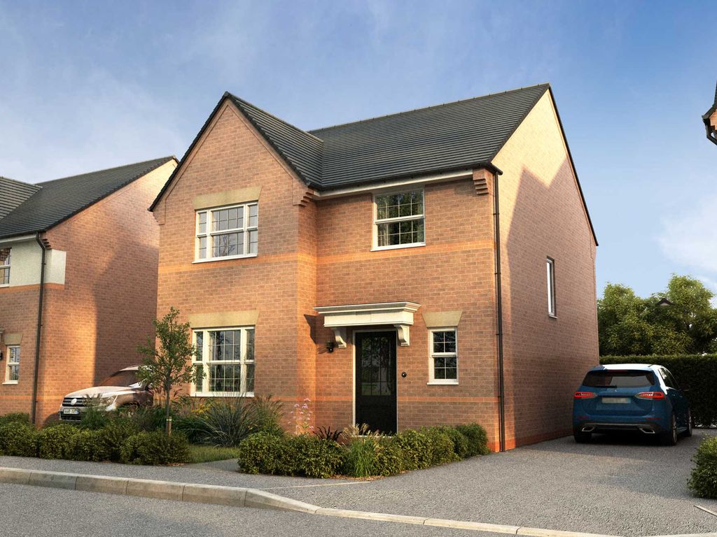New home, 4 bed detached house for sale in "The Hopkins" at Tessall