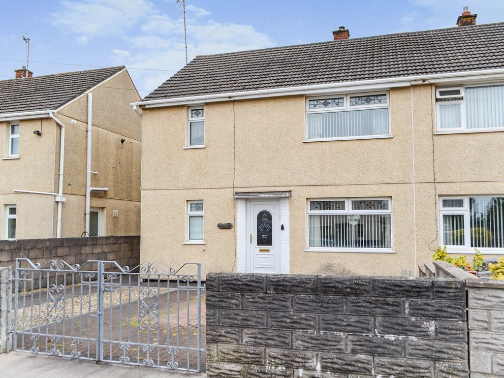 3 bed semidetached house for sale in Rhodes Avenue, Port Talbot, Neath Port Talbot. SA12, £