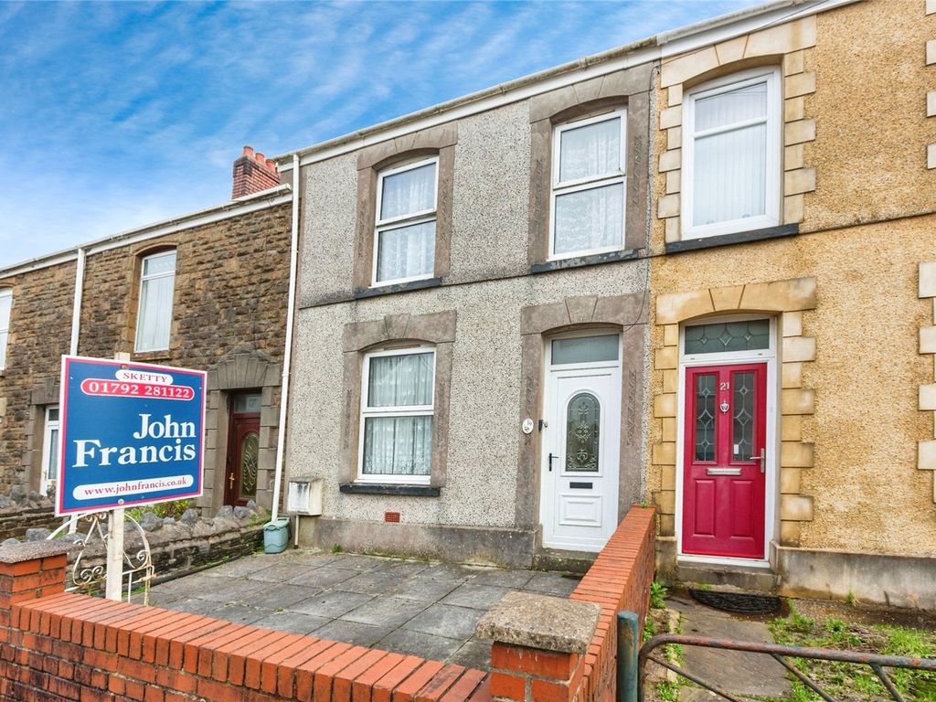 2 bed terraced house for sale in Bryn Road, Fforestfach, Swansea SA5, £130,000 Zoopla