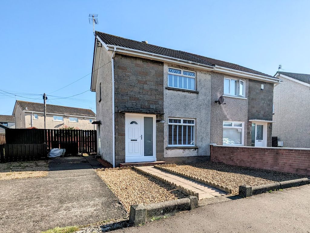 2 bed semidetached house for sale in Ailsa Road, Saltcoats KA21, £