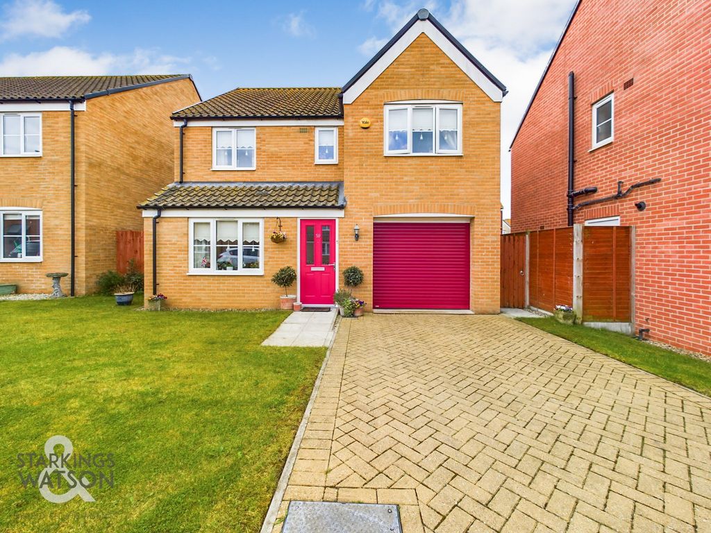 4 bed detached house for sale in Howard's Way, Bradwell, Great Yarmouth