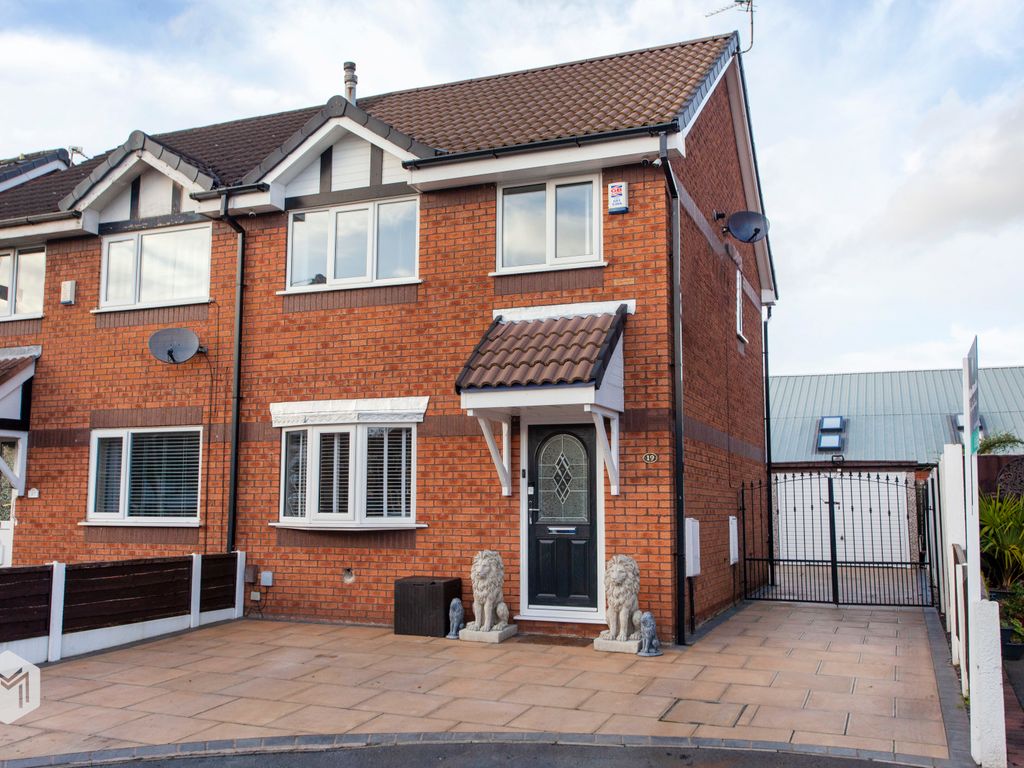 3 bed semidetached house for sale in Ampney Close, Eccles, Manchester