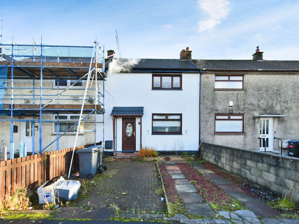 2 bed terraced house for sale in Glenshamrock Drive, Cumnock KA18, £
