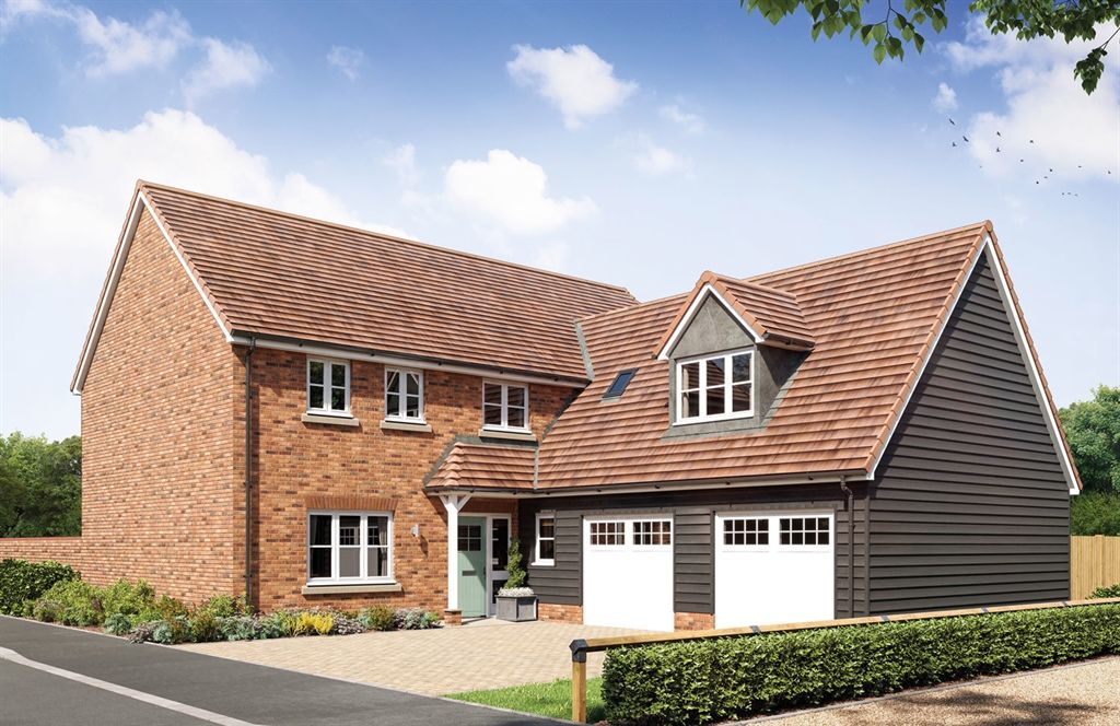 New home, 5 bed detached house for sale in "The Sheringham" at Vicarage