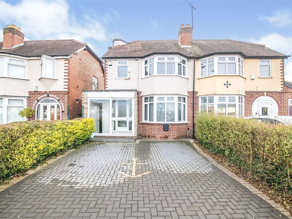 3 bed semidetached house for sale in Redditch Road, Kings Norton