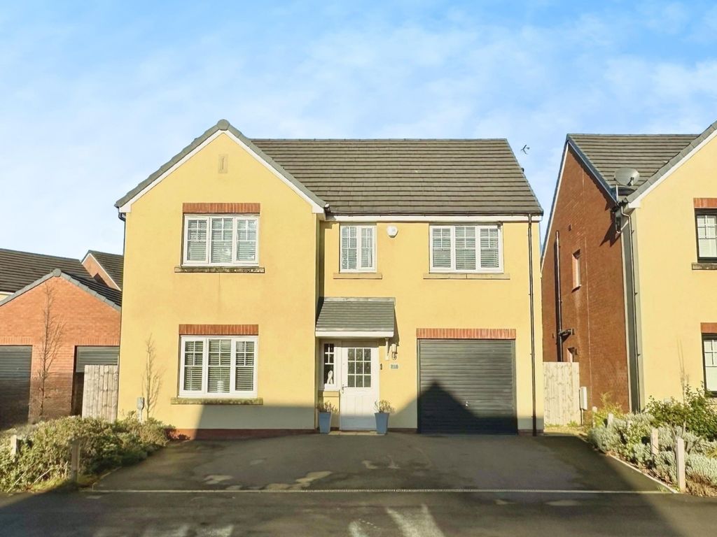 5 bed detached house for sale in Heol Stradling, Coity, Bridgend CF35