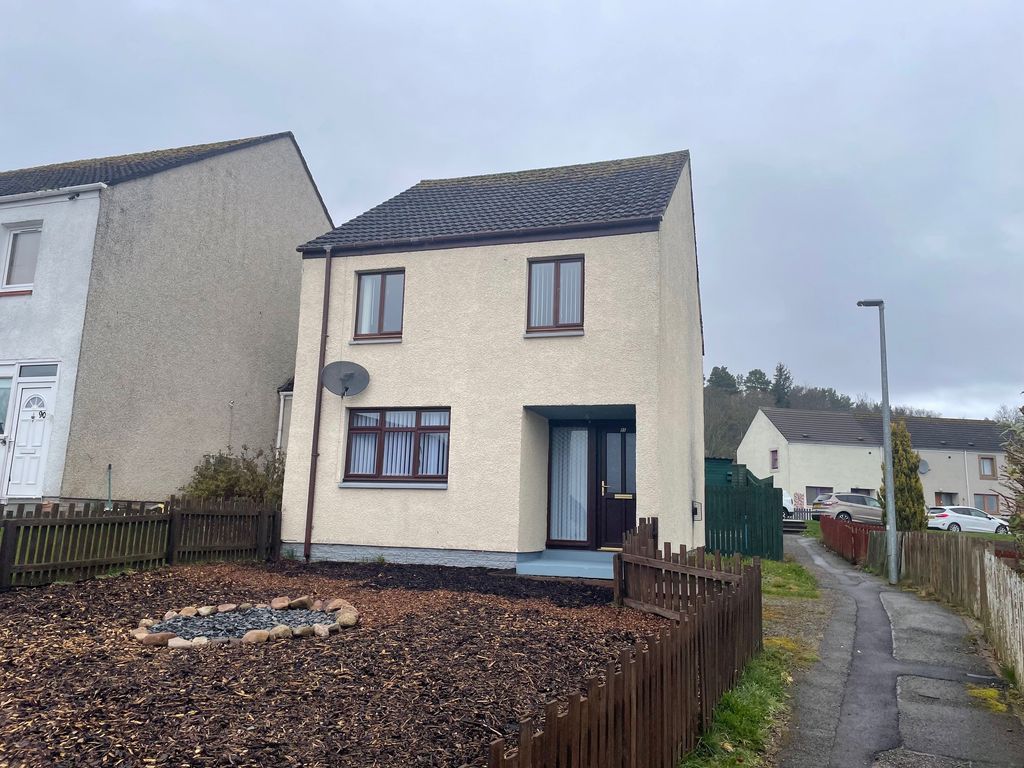 3 bed link detached house for sale in Coul Park, Alness IV17, £120,000