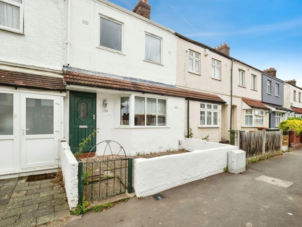 3 bed terraced house for sale in Stokes Road, London E6, £450,000 Zoopla