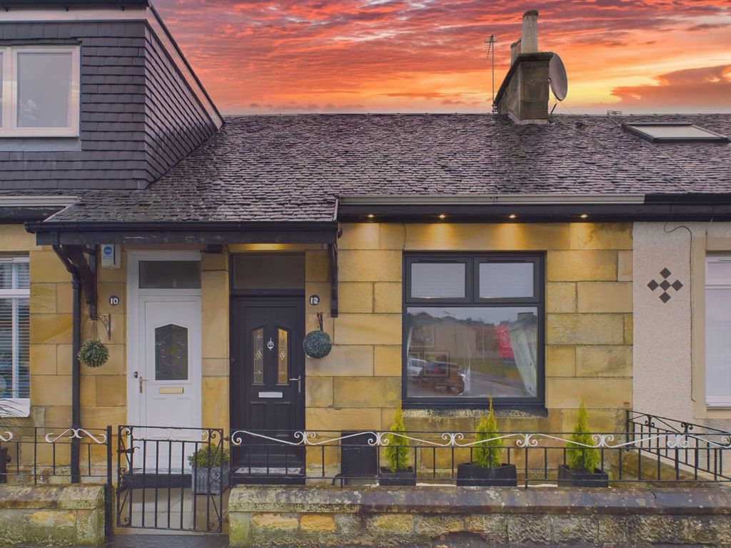 2 bed terraced house for sale in Hareleeshill Road, Larkhall ML9, £