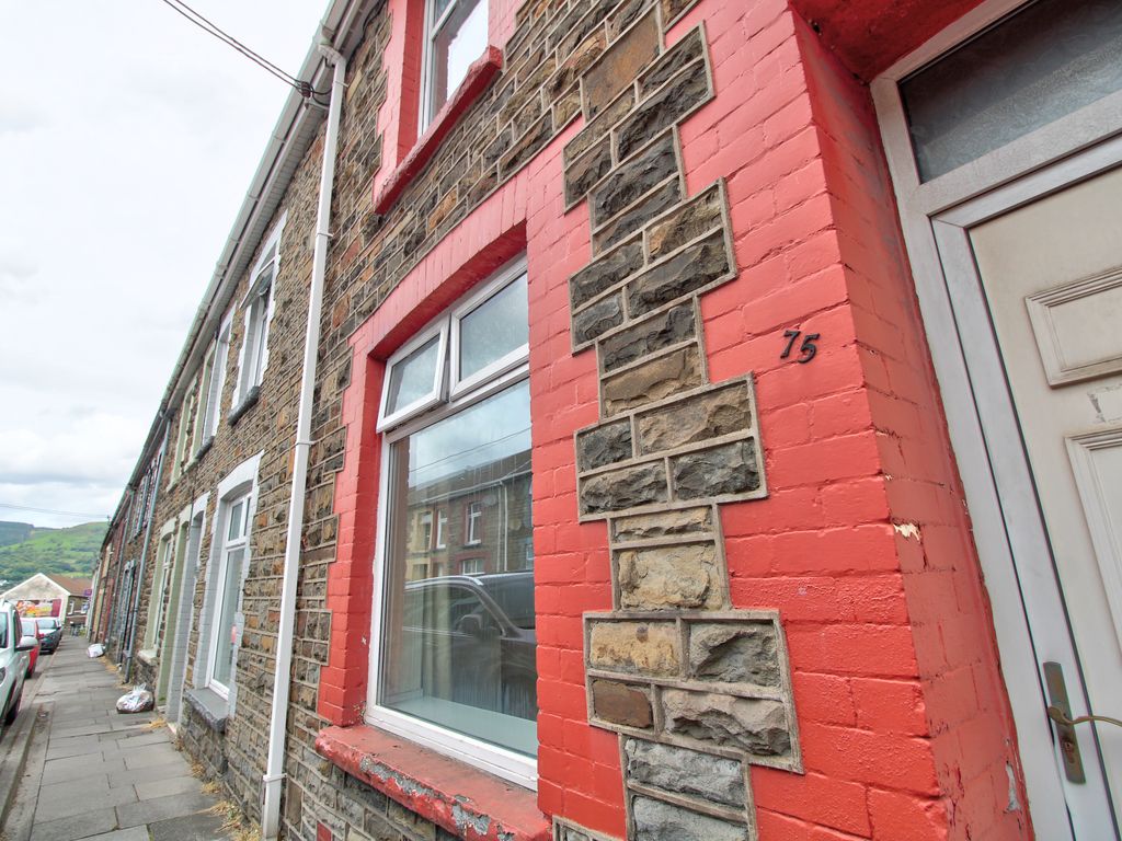 3 bed terraced house for sale in Jubilee Road, Godreaman, Aberdare CF44