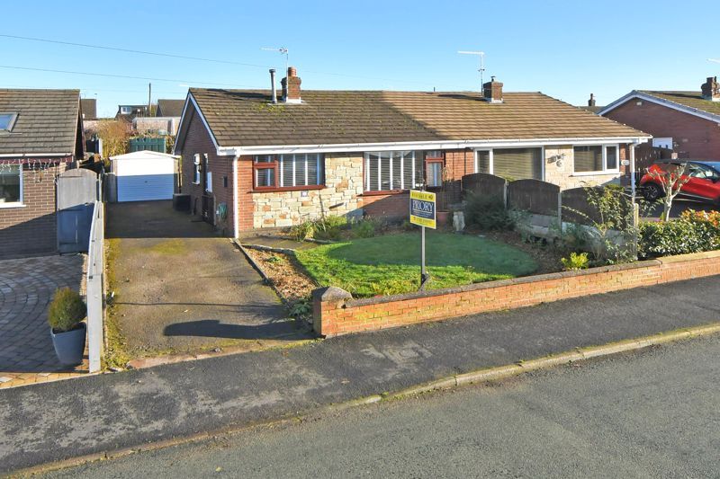 2 bed semidetached bungalow for sale in Wraggs Lane, Biddulph Moor