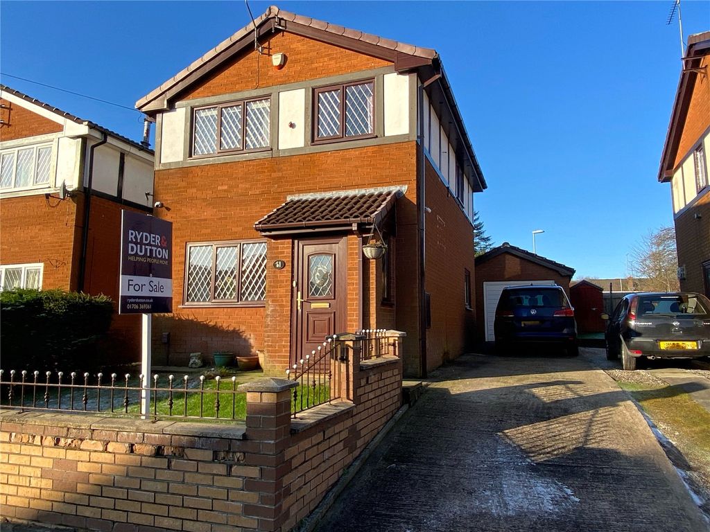 3 bed detached house for sale in Wham Bar Drive, Heywood, Greater