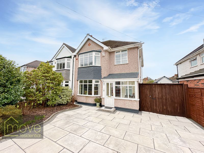 3 bed semidetached house for sale in Beechfield Road, Calderstones, Liverpool L18, £500,000