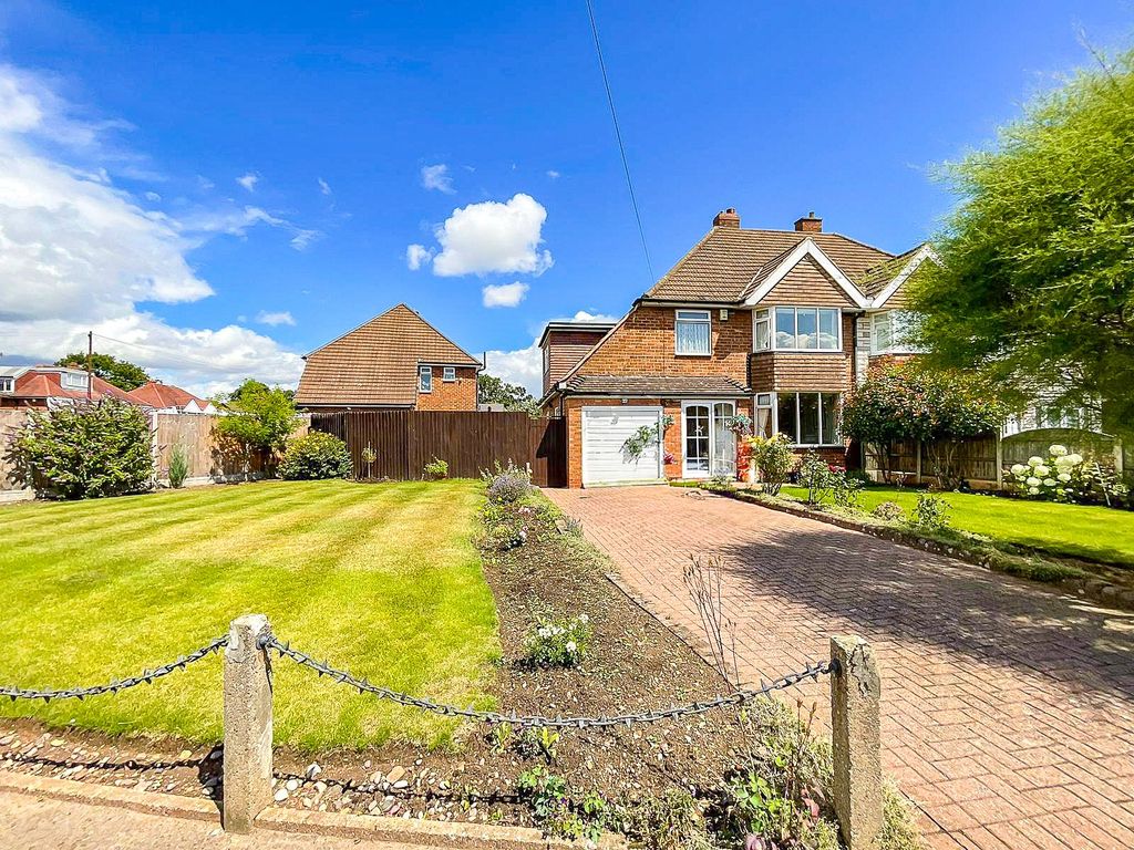 3 bed semidetached house for sale in Windsor Road, Castle Bromwich, Birmingham, West Midlands