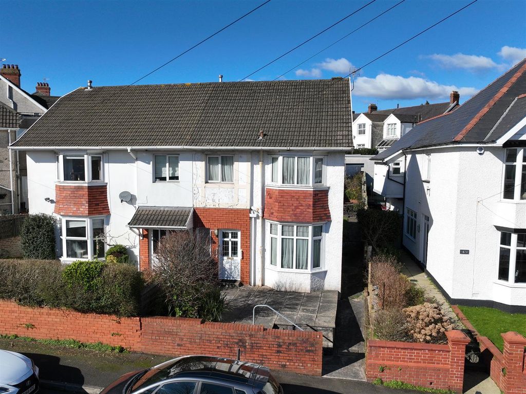 3 bed semidetached house for sale in Tavistock Road, Sketty, Swansea SA2, £225,000 Zoopla