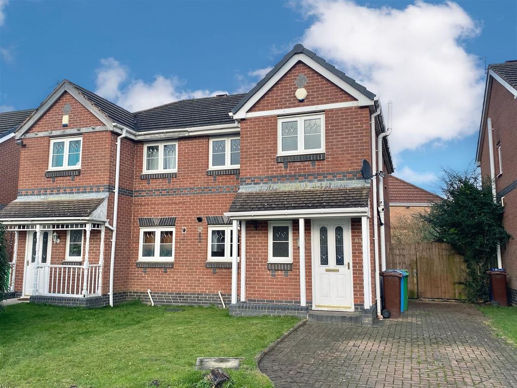 3 bed semi-detached house for sale in Kerscott Road, Wythenshawe ...