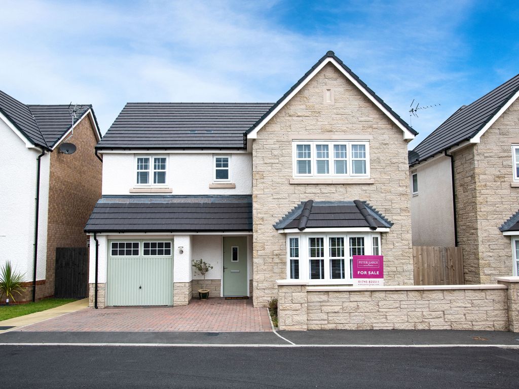 New home, 4 bed detached house for sale in Cae Ddol, Abergele, Conwy