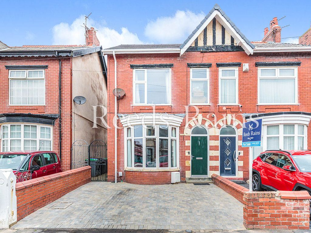 3 bed semidetached house for sale in Burlington Road, Blackpool