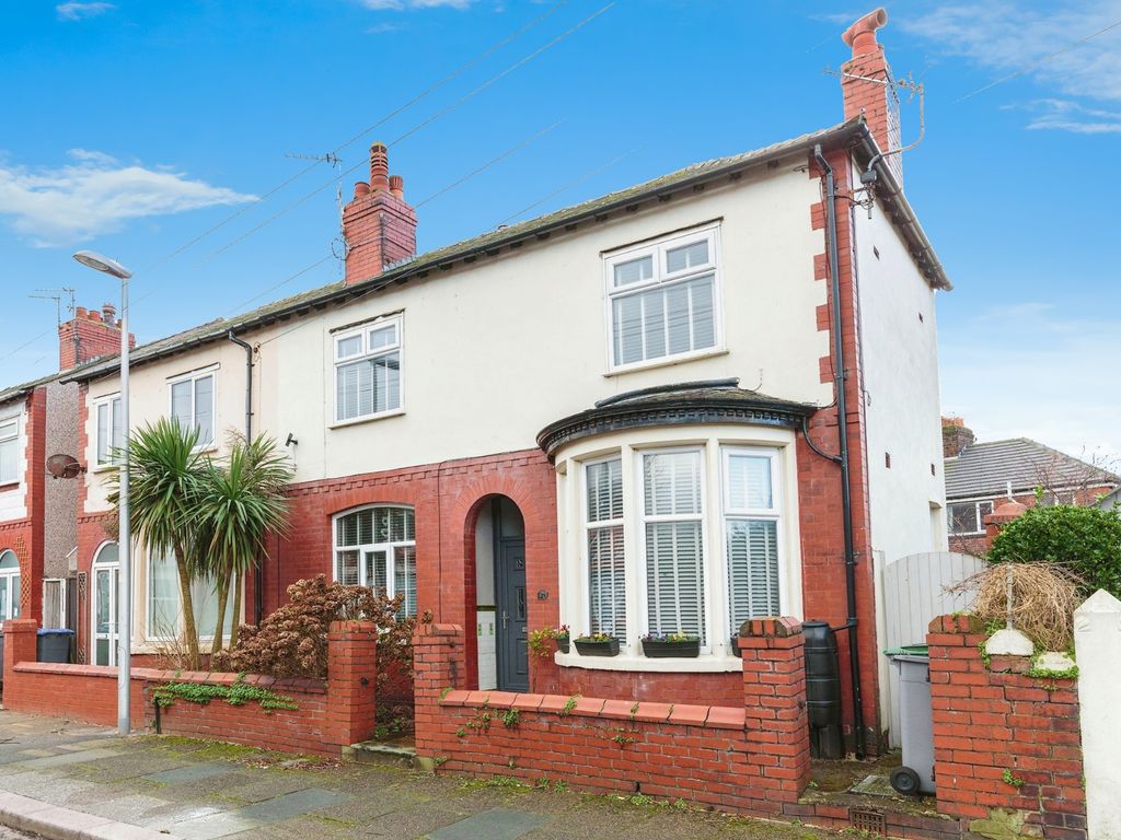 3 bed semidetached house for sale in North Avenue, Blackpool FY3, £