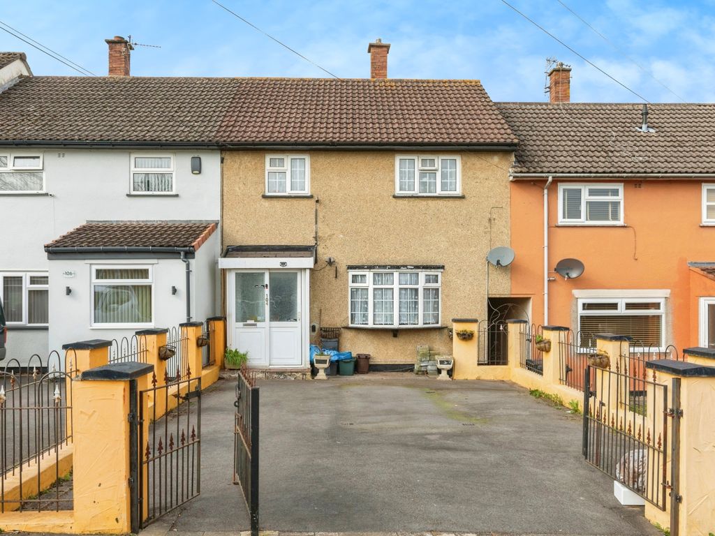 3 bed terraced house for sale in Molesworth Drive, Bristol BS13, £