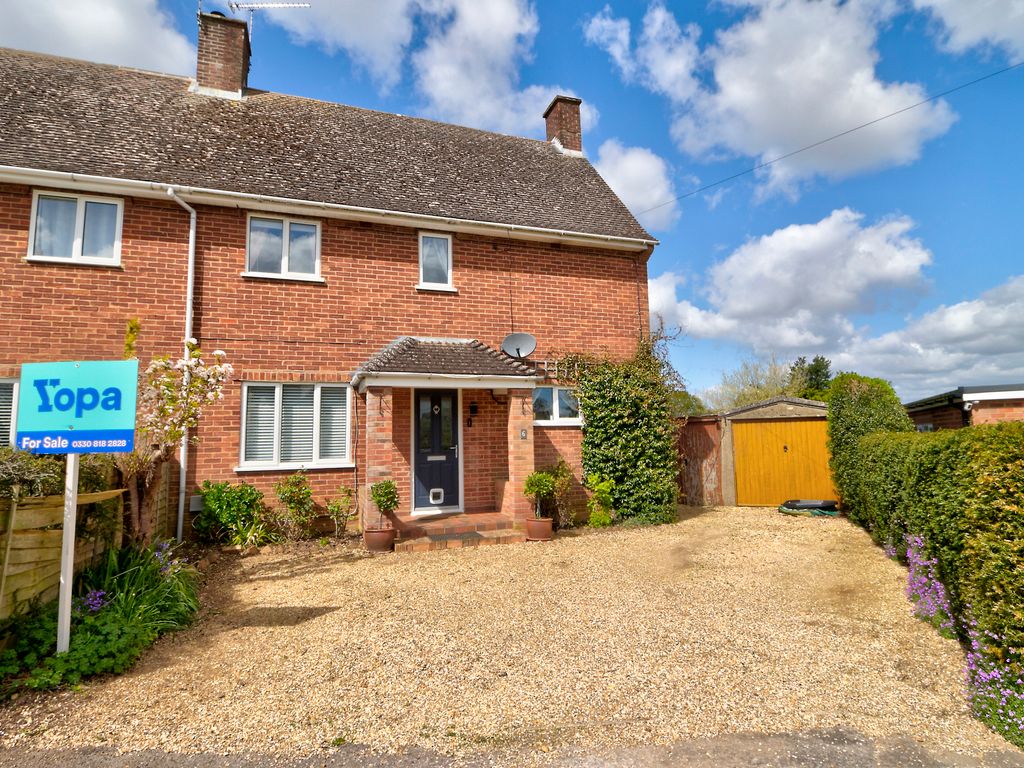 3 bed semi-detached house for sale in The Crescent, Goodworth Clatford