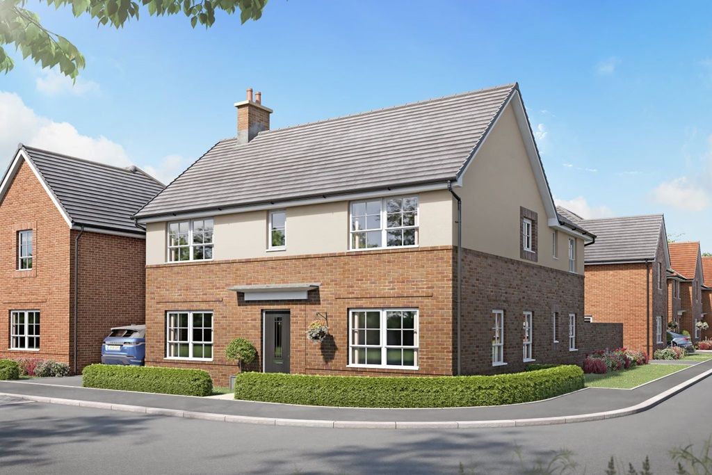 New home, 4 bed detached house for sale in "Alnmouth" at Grange Road