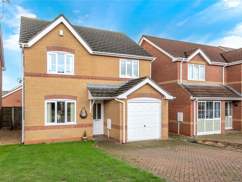 4 bed detached house for sale in Mercia Close, Quarrington, Sleaford